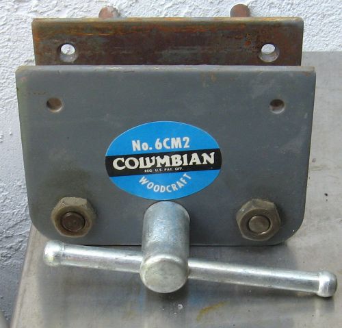 Columbian 6 CM 2  Woodworking Bench Vise      Excellent