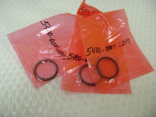 3152  Lot of 3 P/N: 5400-0001-1217  O- Rings