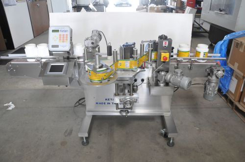 Wrap around labeling machine for sale