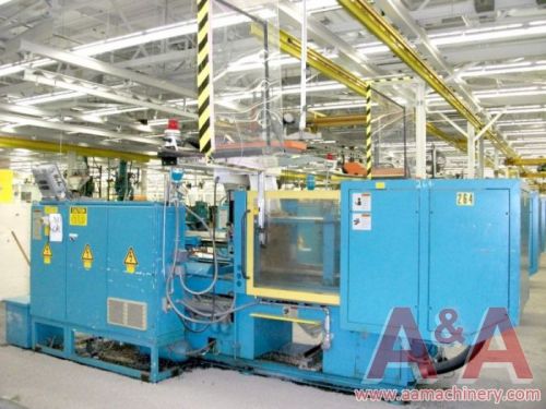 Ferromatik milacron injection molding machine 83 ton 3.45 oz shop, 1994 w/ 20227 for sale