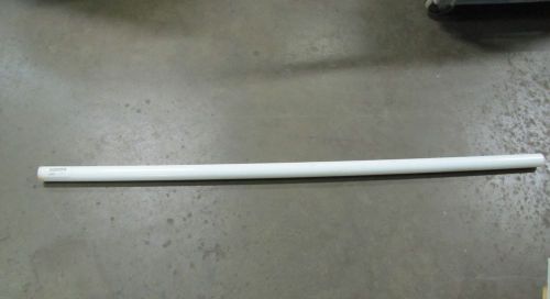 NEW UNKNOWN BRAND NAME HDPE PLASTIC POLYETHYLENE ROD 2&#034; X 6&#039; 2IN X 6FT 1ZBF2