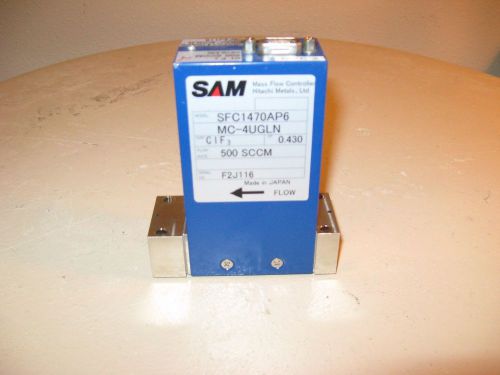 (hd) sam fantas sfc1470ap6 mc-4ugnl clf3 cf:0.430, 500 sccm mass flow controller for sale