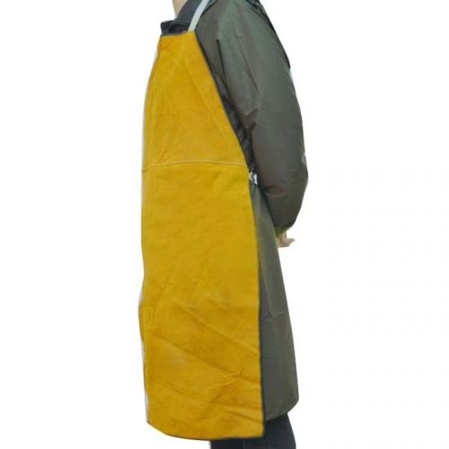 NEW 26&#034;x39&#034; Cow Leather Welders Aprons Chrome Leather Split Cowhide Welding Bib