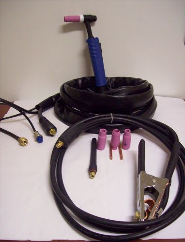 Abicor Binzel SRT 17 Tig Welding Torch: Air/Liquid Cooled