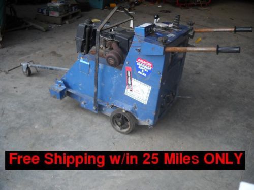 Edco ss16-16ke 16&#034; walk behind concrete/asphalt saw 16hp kohler magnum engine for sale