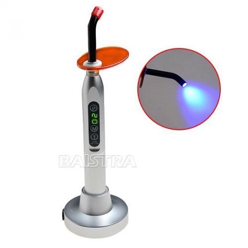 Dental Device Big Power Metal LED Curing Light Lamp Metal Handle Silver