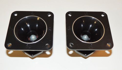 CERWIN VEGA TWEETERS D-3 PAIR OF SPEAKERS MODEL 3631B HORN SUPER BULLET D2 D5 7