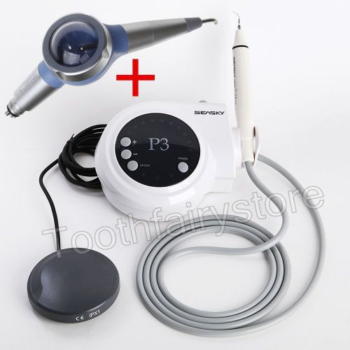 Dental Ultrasonic Scaler Scaling Perio Endo Fit Satelec DTE + Air Polisher Jet