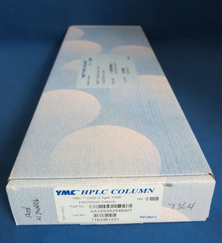 New YMC HPLC Column ODS-A 4.6 mm x 250mm 5 um 120A # AA12S052546WT