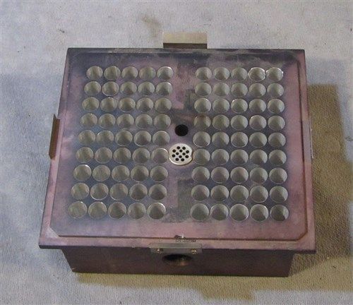 Buchler vortex evaporator heating block