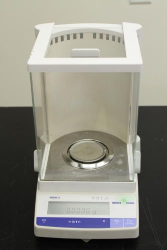 Mettler Toledo AB204-S Analytical Balance Laboratory Scale w/ Power Supply