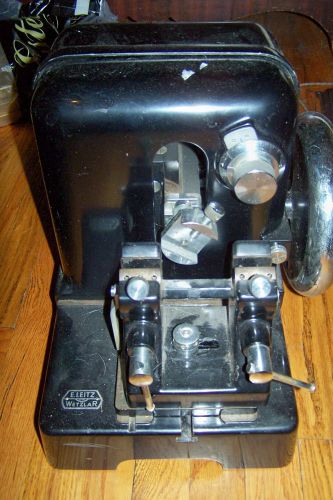 RARE Vintage Antique Leica Leitz Wetzlar Microtome EXCELLENT Germany