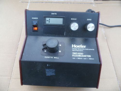 HOEFER TKO-100 SINGLE WAVE DNA FLUOROMETER GUARANTEED