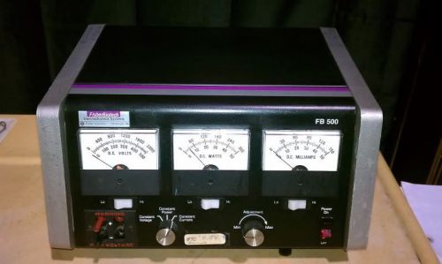 Fisher Biotech; FB 500 Electrophoresis Power Supply