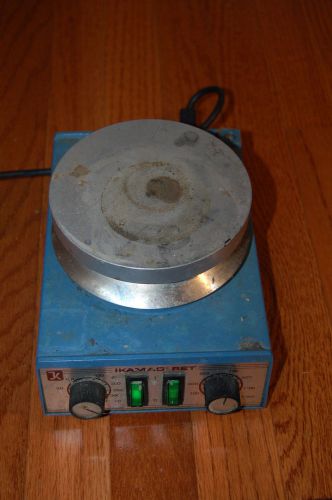 IKA IKAMAG stirrer mixer magnetic model RET variable speed 1100 rpm hotplate