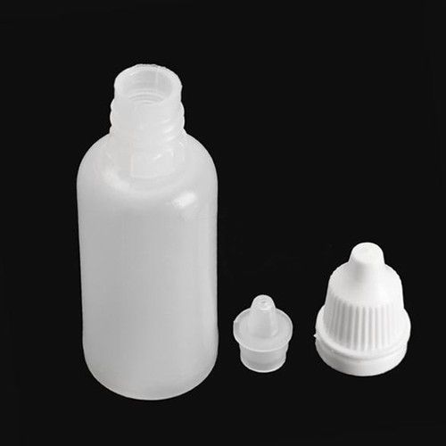 25pcs 15ml Empty Plastic Squeezable Dropper Bottles Eye Liquid Dropper LDPE