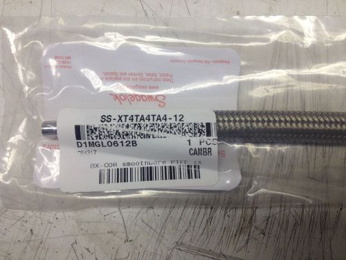 Swagelok SS-XT4TA4TA4-12 SS-XT4TA4TA4 corelex ptfe hose stainless tube adapter