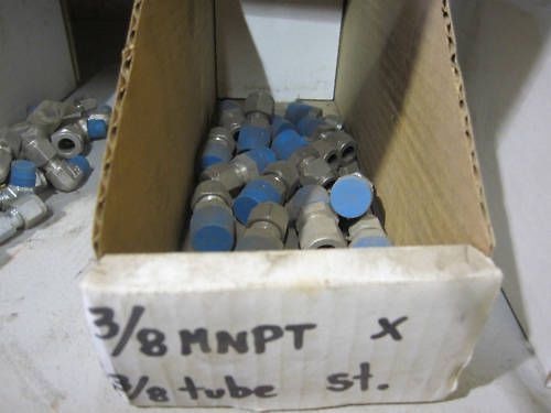 SWAGELOK 3/8 MNPT X 3/8 TUBE STRAIGHT