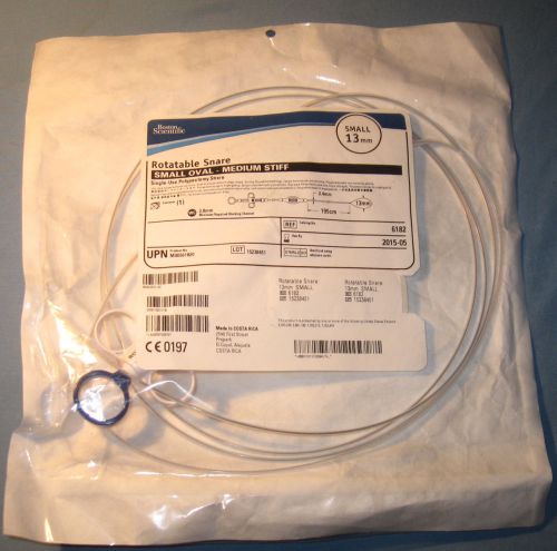 Boston Scientific Rotatable Snare. Small Oval Medium Stiff. #6182. LOT OF 8