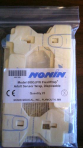 Nonin 8000JFW FlexiWrap Adult for Flex 8000J Sensor, pk of 25