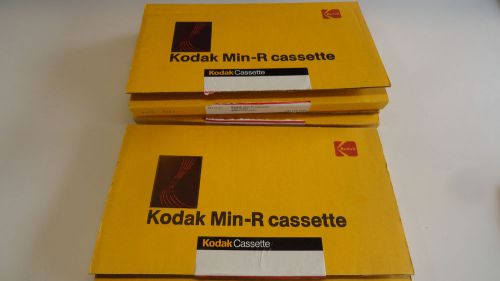 3 Used Kodak MIN-R X-Ray Cassettes