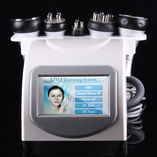 2014 new bipolar ultrasonic 40k cavitation rf slim vacuum machine device wl939 for sale