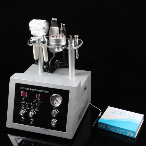 New diamond dermabrasion hot&amp;cold hammer ultrasound bio face rejuvenation spa a6 for sale