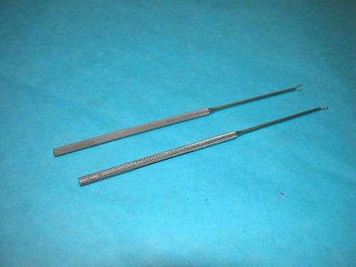 Richards 27-0101 #2 Open Loop Curettes, Lot of 2