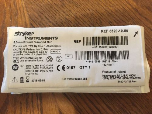 Stryker Ref 5820-12-50 Round Diamond Lot Of 2