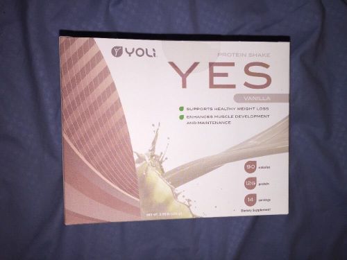 YOLI BETTER BODY SYSTEM &#034;YES&#034; PROTEIN SHAKE VANILLA (14 SERVINGS)