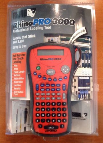 Label Printer Dymo Rhino PRO 3000 Thermal NEW Hi-Performance Free Ship!