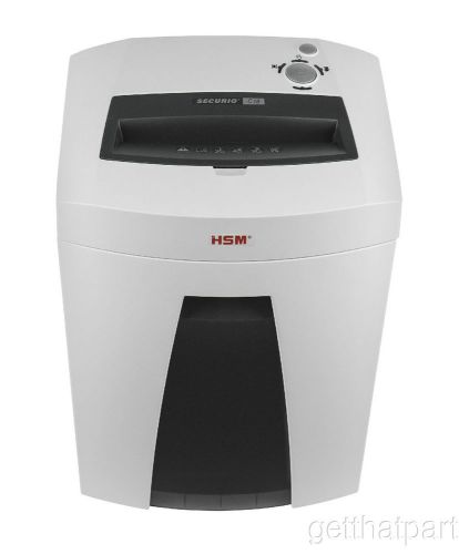 HSM Securio 1913 C18 Cross Cut Paper Shredder New Free Ship