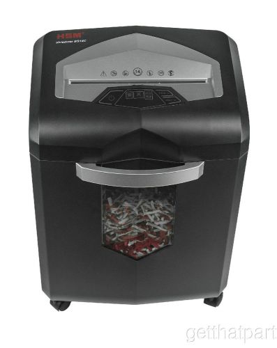 Hsm shredstar bs14c cross-cut continuous-duty shredder 1057 free ship for sale