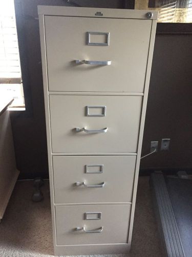 File Cabinet Hon 2000 Series 4 drawer Vertical  18x52hx26.5 deep