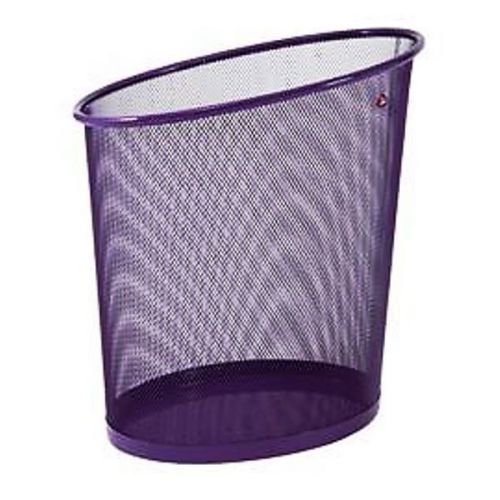 CESTINO 18LT MESH VIOLA IN RETE MATALLICA