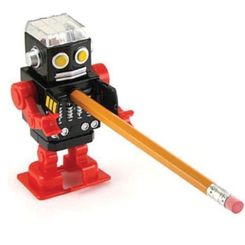 Kikkerland Design SC07 Walking Robot Pencil Sharpener For Offices &amp; Desks