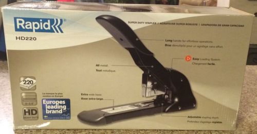 New Rapid Super Duty Stapler HD220