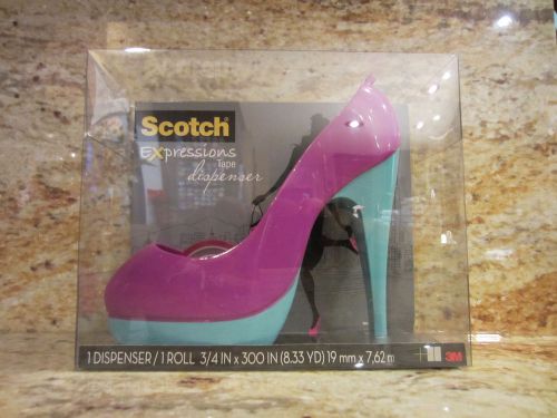 Desk home office HOT high heel/stilletto/platform/shoe SCOTCH TAPE dispenser*NEW