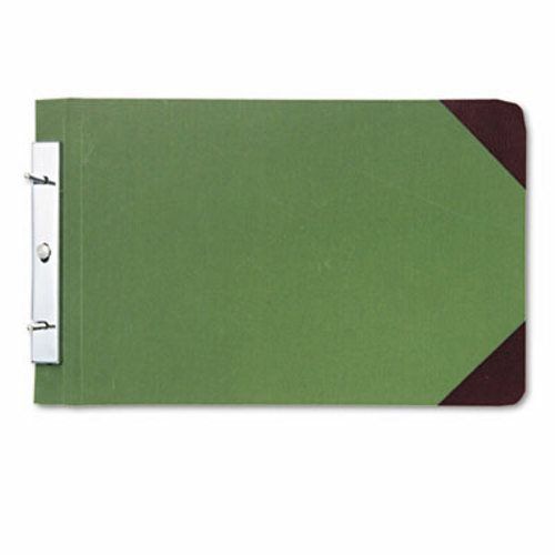 Wilson Jones Canvas Post Binder, 8-1/2 x 14, 4-1/4 Center, Green (WLJ27832)