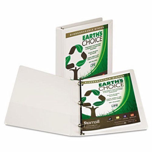 Samsill Earth&#039;s Choice Biodegradable Ring View Binder, 1&#034; Capacity (SAM18937)