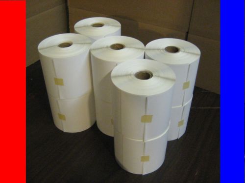 10 4x6 Zebra Direct Thermal Jumbo Rolls 400/4000 Labels  25 fragile labels free