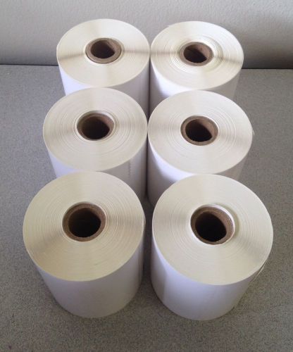 6 Rolls 4x6 250/1500 Labels Direct Thermal Zebra Eltron 2844 UPS eBay PayPal Fed