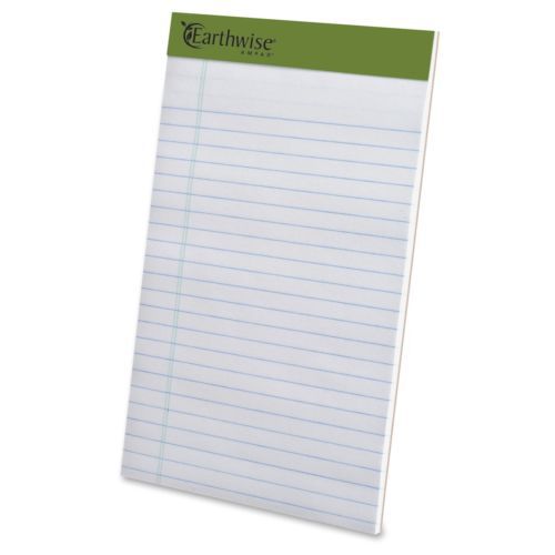 Ampad Envirotech Recycled Legal Pad - 40 Sheet - 20 Lb - Jr. Legal (amp40112)