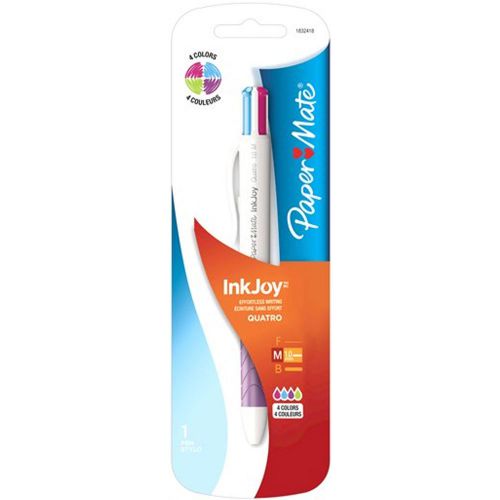 Paper Mate InkJoy Quatro Retractable Ink Pen Fashion Colors 1832418