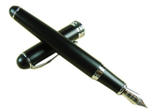 Jinhao X750 Frost Black CT Fountain Pen - Medium Nib [Office Product]