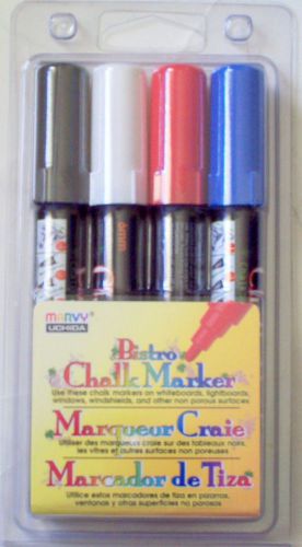 BISTRO CHALK MARKER Set of 4   NIP