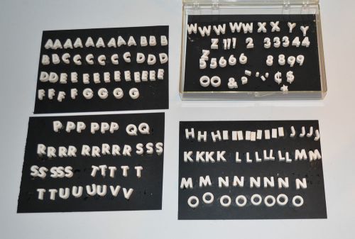 Vintage Griffin 3-D Title Letters