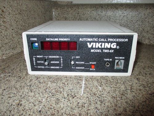 VIKING TMS-6X AUTOMATIC CALL PROCESSOR