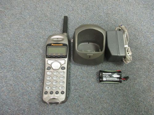 Panasonic KX-TGA400B 4 Line Cordless Handset Complete For Use KX-TG4000B #D2