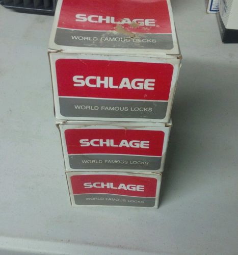 Schlage Cabinet Locks Set Of 3 - New - F Keyway - CL2009PB - 626 Finish